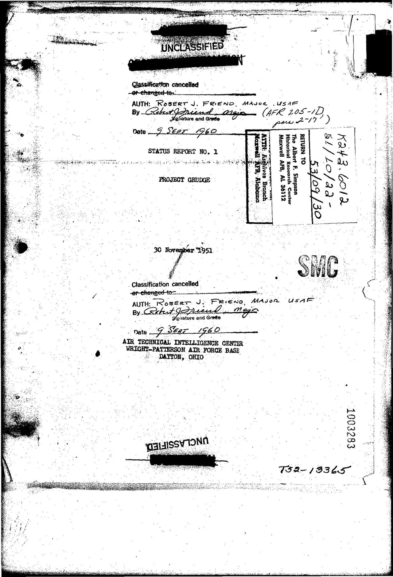 Overview image for Project Blue Book | UFO Fiction Exchange