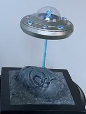 Listing image for Scratchbuilt UFO Flying Saucer Shape Desktop Model !