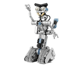 Listing image for Johnny-5 Robot Building Bricks Toy Short Open Circuit Figures Robot Model Blocks