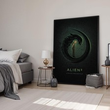 Listing image for Alien 3 Minimal Movie Art Print | Film Poster | Canvas & Framed