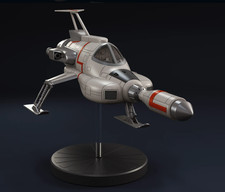 Listing image for SHADO Interceptor 3D Model. Great test model, see the image.