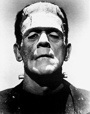 Listing image for A3 SIZE - Boris Karloff Frankenstein Horror/Science Fiction MOVIE ART POSTER