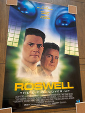 Listing image for 1994 “ROSWELL” Movie Poster - 27x39.5 - THE U.F.O. COVER-UP Rolled