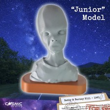 Listing image for Junior Alien Bust Replica | Betty & Barney Hill UFO Model, UFO/UAP Collectible