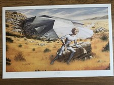 Listing image for SPECIAL LISTING- Lithograph ROSWELL: SURVIVOR - UFO Art Print Signed & Numbered