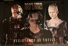 Listing image for Star Trek First Contact Poster 1996, , 34 inches x 24 inches - Last One
