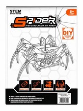 Listing image for STEM Spider DIY Robot Toy Electric Educational Science Kit Kids 6+ Model KX888