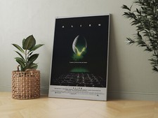 Listing image for Alien 1979 Classic Movie- Canvas - Framed or Poster Available