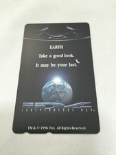 Listing image for INDEPENDENCE DAY Movie Memorabilia Japanese Special Telephone Card Will Smith
