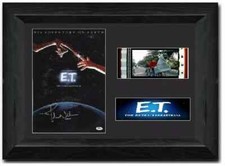 Listing image for ET 35 mm Film Cell Display Framed Classic Steven Spielberg Memorabilia + COA