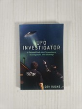 Listing image for UFO Investigator by Dev Rugne, Investigations and Discovery 2021 SIGNED