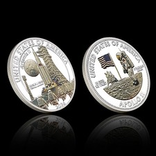 Listing image for 2026 NASA Artemis II Lunar Flyby Commemorative Coin – Space Collectible Gift