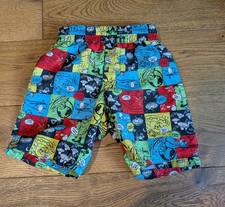 Listing image for Zoggs Alien UFO Flying Saucer Print Swimming Trunks Shorts Size 4 5 Years
