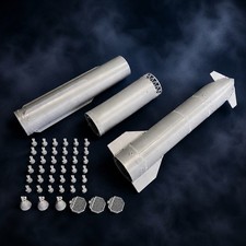 Listing image for Space X Starship V3 and Superheavy Booster Model Rocket Kit Various Scales