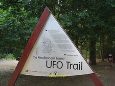 Listing image for UFO Trail information board This information board in the main c2013