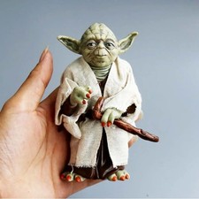 Listing image for Star Wars 8 Master Yoda PVC Figure Toys Movable Statue Doll 12cm Collectible