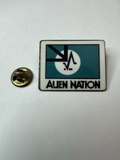 Listing image for Vintage Alien Nation TV Series Logo 1.25" Enamel Metal Pin - TV Memorabilia!
