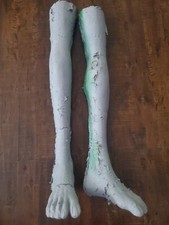 Listing image for Distortions Unlimited Life Size Alien Prop Legs With Feet Area 51 AUTOPSY Used
