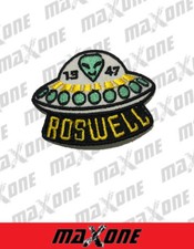 Listing image for ROSWELL 1947 UFO ALIEN IRON ON PATCH AREA