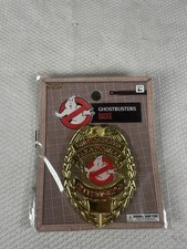 Listing image for Ghostbusters Paranormal Investigator Badge Pin Prop Replica Spirit Halloween