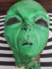 Listing image for Distortions Unlimited Life Size Alien Head Prop Area 51 AUTOPSY Used At Haunted