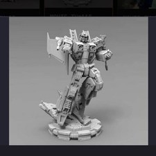 Listing image for Movie TV #115 Robot Collectible Figure Model Statue on Display Base (Large)