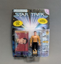 Listing image for Star Trek Captain Christopher Pike (1996) Vintage Sealed Collectible Figurine